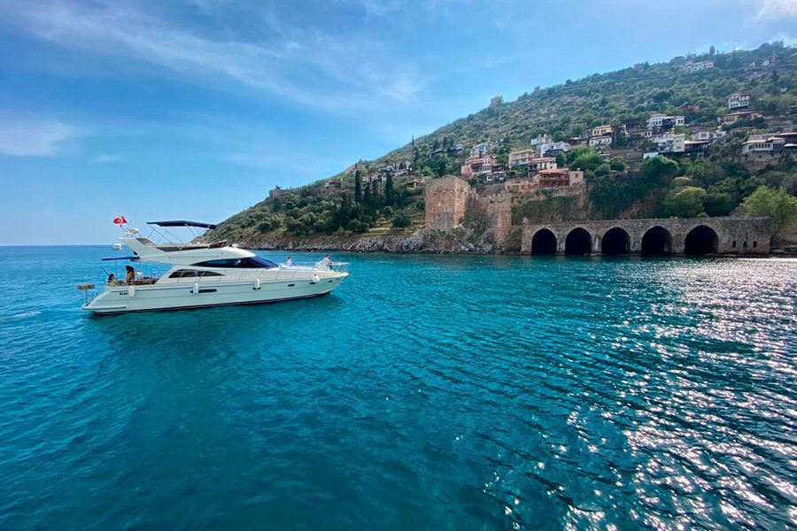 Alanya Yacht Rental 15m Custom Built